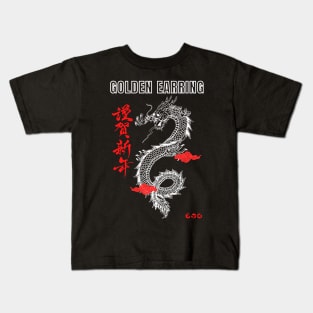 Dragon Streetwear Golden Earring Kids T-Shirt